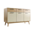 **Moderne Dressoir van hout met smetteloze lakafwerking**